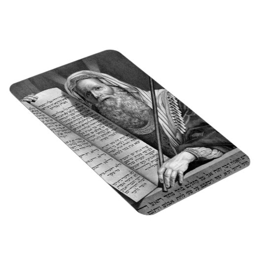 Magnet Flexible Moïse et les dix commandements (Côté Droit)