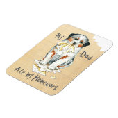 Magnet Flexible Mon Aussie A Mangé Ma Maison (Côté Gauche)