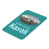 Magnet Flexible Mon Autre Voiture Est Un Kayak (Côté Gauche)
