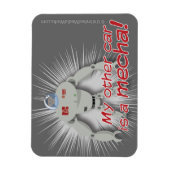 Magnet Flexible Mon autre voiture est un Mecha ! (Vertical)