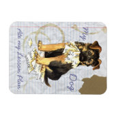 Magnet Flexible Mon berger allemand a mangé mon plan de leçon (Horizontal)
