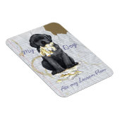 Magnet Flexible Mon Black Lab A Mangé Mon Plan De Leçon (Côté Droit)