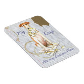 Magnet Flexible Mon Borzoi a mangé mon plan de leçon (Côté Droit)