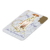 Magnet Flexible Mon Borzoi a mangé mon plan de leçon (Côté Gauche)