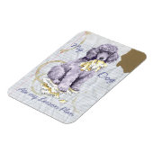 Magnet Flexible Mon caniche standard a mangé mon plan de leçon (Côté Gauche)