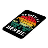 Magnet Flexible Mon chat est mon meilleur pote (Côté Gauche)