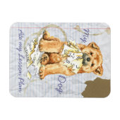 Magnet Flexible Mon Chow Chow A Mangé Mon plan de leçon (Horizontal)