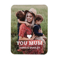 MON COEUR VOUS AIME MUM Fête des Mères Photo