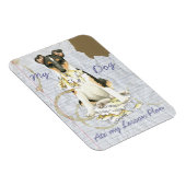 Magnet Flexible Mon Collie lisse Met mon plan de leçon (Côté Droit)