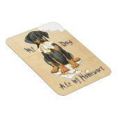 Magnet Flexible Mon Doberman M'A Mangé Ma Maison (Côté Droit)