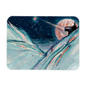 Magnet Flexible Mon futur chez soi dans l'espace (Horizontal)