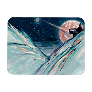 Magnet Flexible Mon futur chez soi dans l'espace