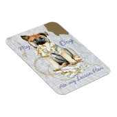 Magnet Flexible Mon norvégien Elkhound a mangé mon plan de leçon (Côté Droit)