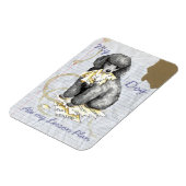 Magnet Flexible Mon Petit Poodle A Mangé Mon Plan De Leçon (Côté Gauche)