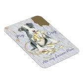 Magnet Flexible Mon Pit Bull Mange Mon plan de leçon (Côté Droit)