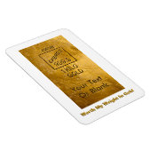 Magnet Flexible Mon Poids En Or (Côté Droit)