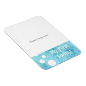 Magnet Flexible Mon premier aimant photo de natation (Côté Droit)