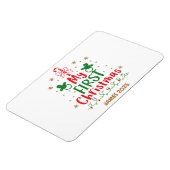 Magnet Flexible Mon premier Sucre de canne de Noël (Côté Gauche)