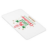 Magnet Flexible Mon premier Sucre de canne de Noël (Côté Droit)