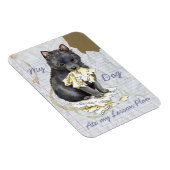 Magnet Flexible Mon Schipperke A Mangé Mon Plan De Leçon (Côté Droit)