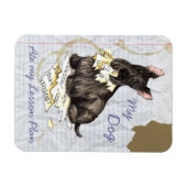 Magnet Flexible Mon Scottie a mangé mon plan de leçon (Horizontal)