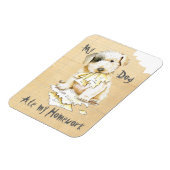 Magnet Flexible Mon Sealyham Terrier A Mangé Mes Devoirs (Côté Gauche)