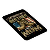 Magnet Flexible Mon soldat préféré m'appelle maman (Côté Droit)