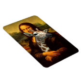 Magnet Flexible Mona Lisa aime les girafes (Côté Droit)