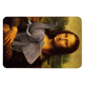 Magnet Flexible Mona Lisa avec éléphant (Horizontal)