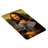 Magnet Flexible Mona Lisa avec éléphant (Côté Droit)