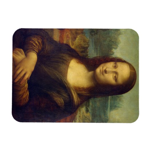 Magnet Flexible Mona Lisa by Leonardo Da Vinci (Horizontal)
