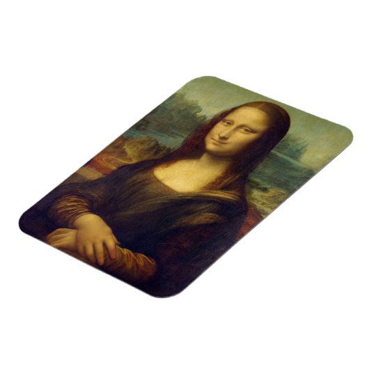 Magnet Flexible Mona Lisa by Leonardo Da Vinci (Côté Gauche)