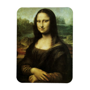 Magnet Flexible Mona Lisa by Leonardo da Vinci, Renaissance Art
