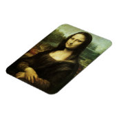 Magnet Flexible Mona Lisa by Leonardo da Vinci, Renaissance Art (Côté Gauche)
