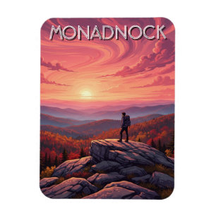Magnet Flexible Monadnock New Hampshire Travel