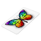 Magnet Flexible Monarque papillon arc-en-ciel (Côté Gauche)