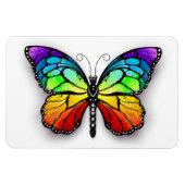 Magnet Flexible Monarque papillon arc-en-ciel (Horizontal)