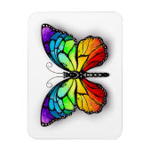 Magnet Flexible Monarque papillon arc-en-ciel (Vertical)
