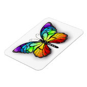 Magnet Flexible Monarque papillon arc-en-ciel (Côté Gauche)