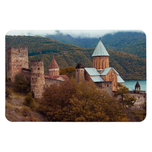 Magnet Flexible Monastère d'Ananuri Géorgie (Horizontal)