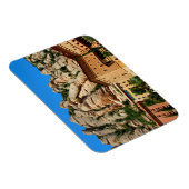 Magnet Flexible Monastère de Montserrat, Catalogne, Espagne (Côté Droit)