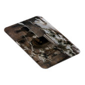 Magnet Flexible Monastère en Neige d'hiver (par Karl Laling) (Côté Droit)