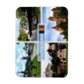 Magnet Flexible Monastère RO Barsana - Delta du Danube - Sighisoar (Vertical)