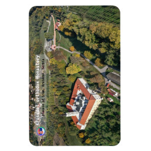 Magnet Flexible MONASTÈRES SERBES - Monastère de Krušedol