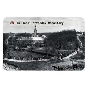 Magnet Flexible MONASTÈRES SERBES - Monastère de Krušedol 2