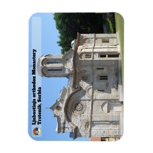 Magnet Flexible MONASTÈRES SERBES - Monastère de Ljubostinja