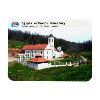 Magnet Flexible MONASTÈRES SERBES - Monastère orthodoxe de Djipša