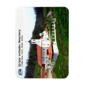Magnet Flexible MONASTÈRES SERBES - Monastère orthodoxe Djipša 3 (Vertical)
