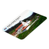 Magnet Flexible MONASTÈRES SERBES - Monastère orthodoxe Djipša 3 (Côté Gauche)