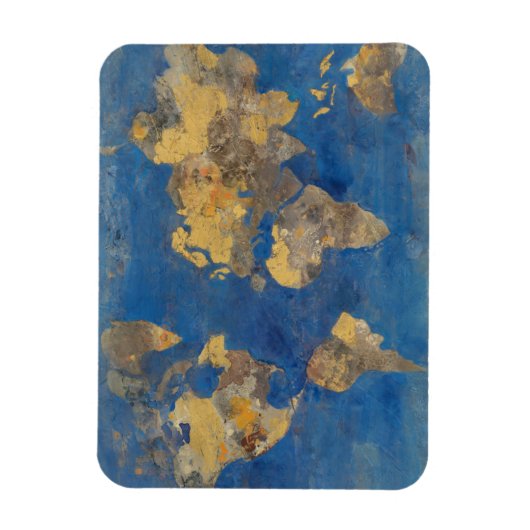 Magnet Flexible Monde d'or (Vertical)